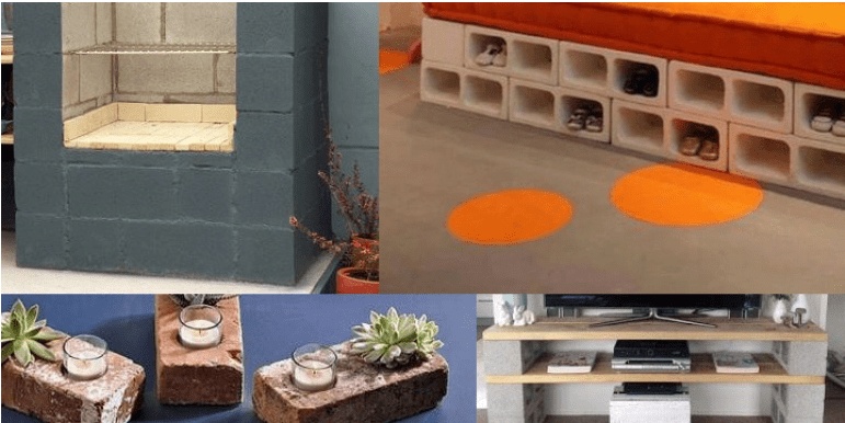 6 ideas to reuse your concrete blocks