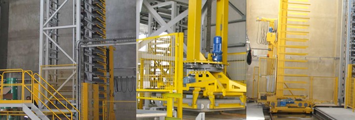 3 examples of high production concrete block making machines