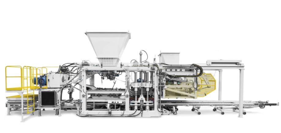 Novabloc: concrete block machines with minimum maintenance